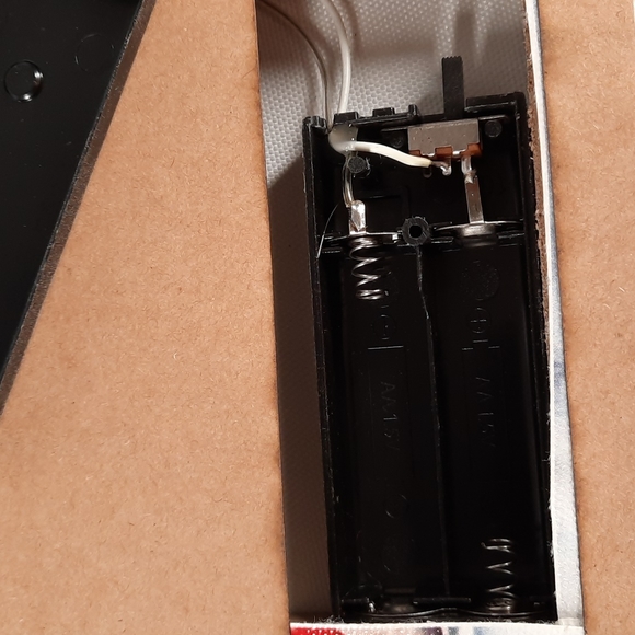 Winter Snowman Canvas Lighted Flickering Snowflake LED Ornament Picture - Picture 5 of 7